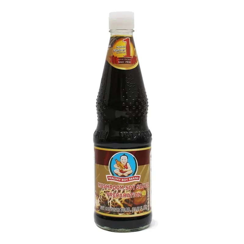 Sauce soja aromatisée aux champignons - HEALTHY BOY - 700ml