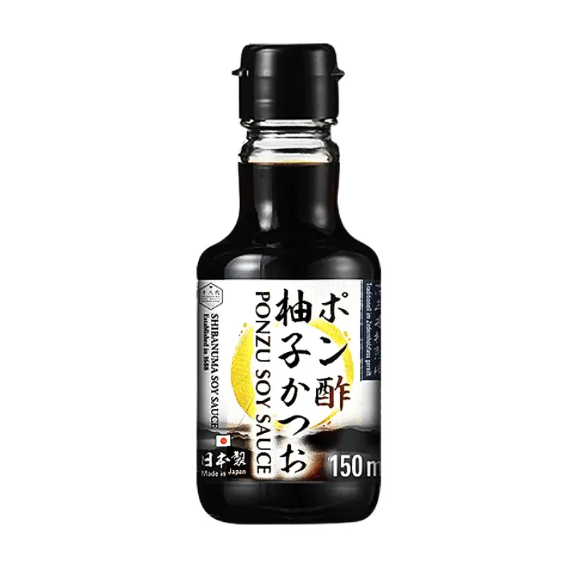 Sauce soja au yuzu japonaise (Yuzu Katsuo) - SHIBANUMA - 150ml