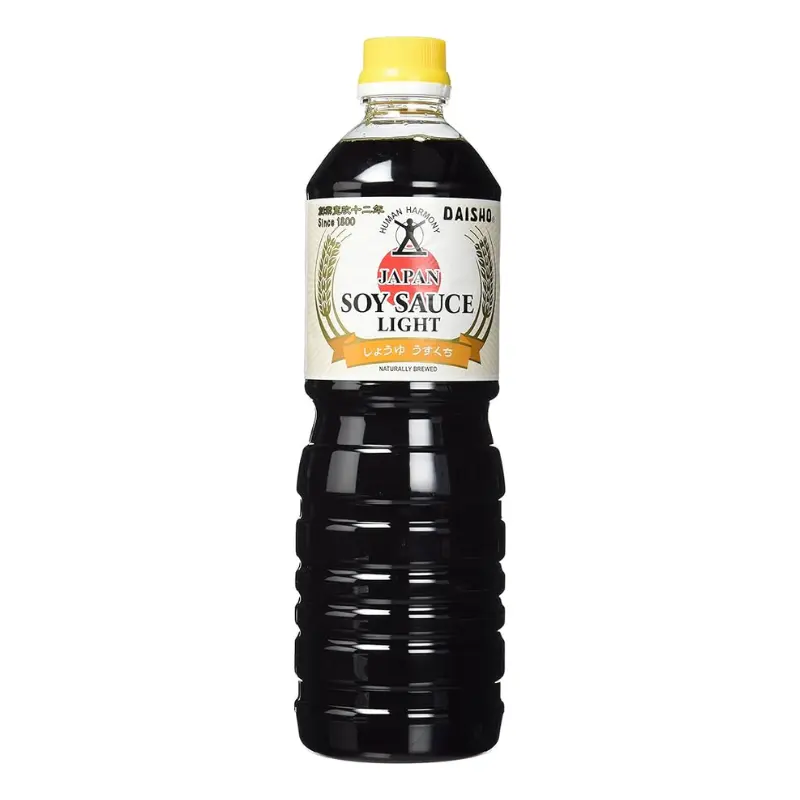 Sauce soja claire japonaise (Usukuchi) - DAISHO - 1L