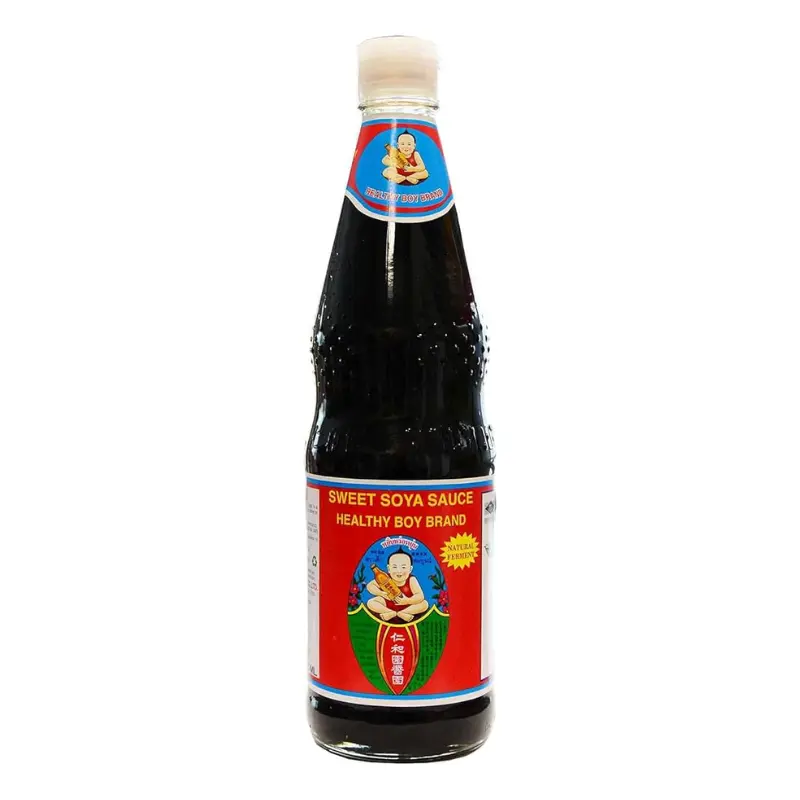 Sauce soja sucré étiquette rouge - HEALTHY BOY - 970g