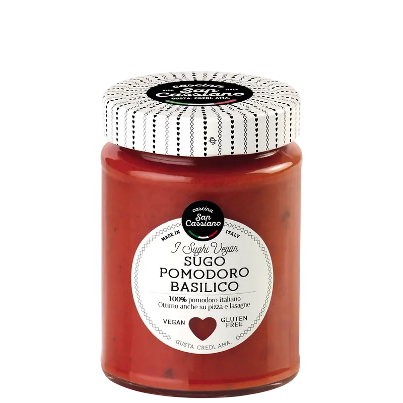 Sauce tomate avec basilic