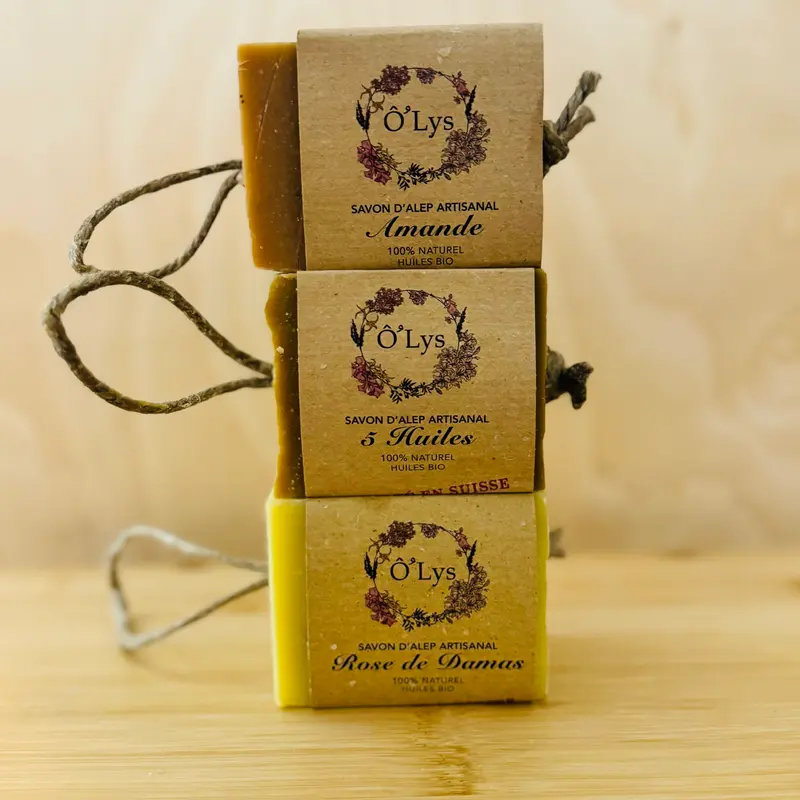 Savon d'Alep BIO (plusieurs sortes)