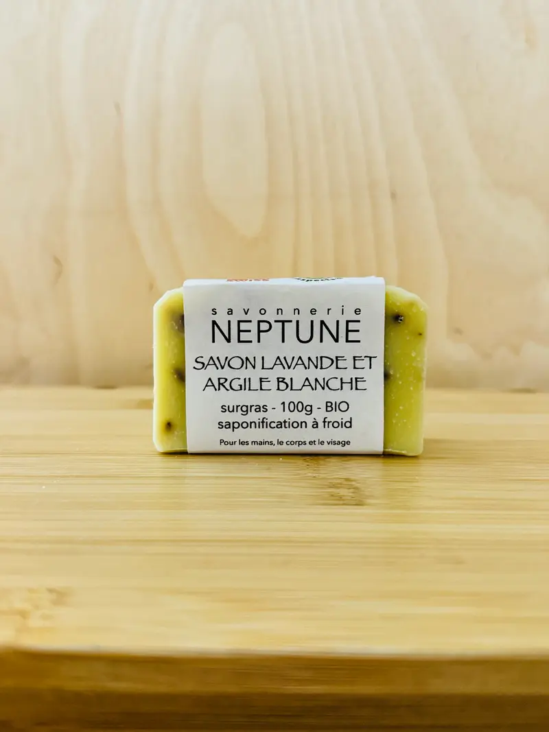 Savon lavande et argile blanche BIO