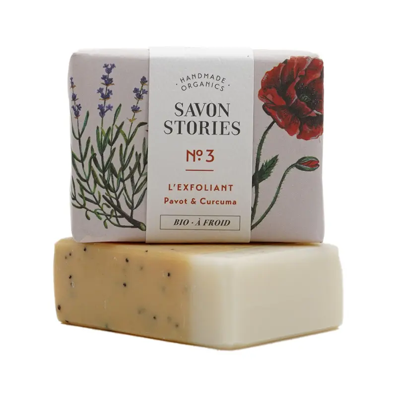 Savon N°3 L’Exfoliant Pavot Curcuma