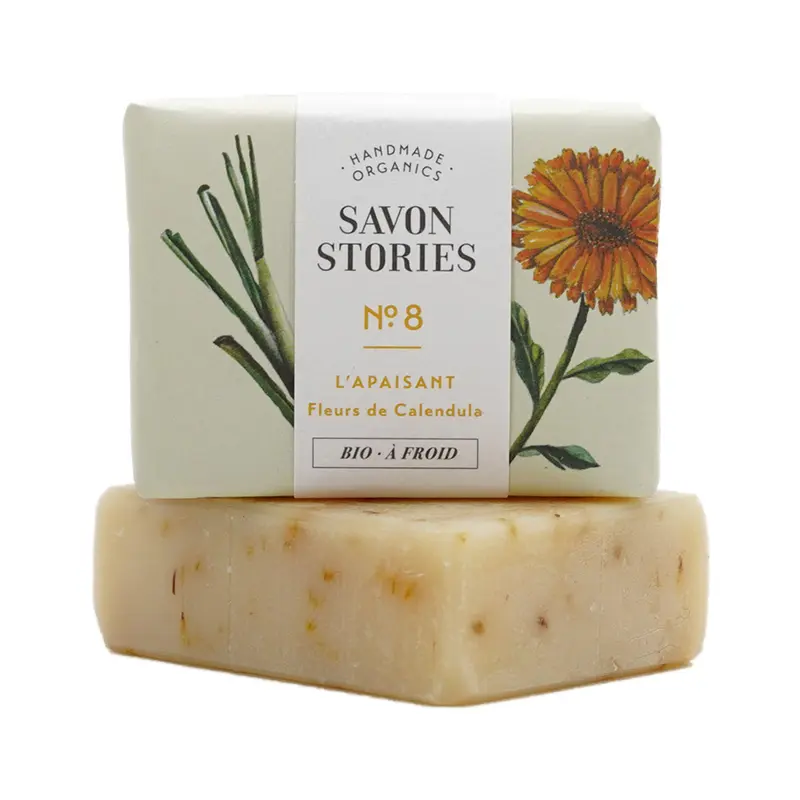 Savon N°8 L’Apaisant Fleurs de Calendula