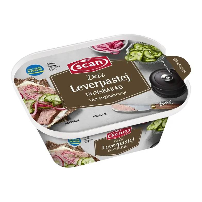 Scan Leverpastej Ugnsbakad - Liverpaté Spread 200 g