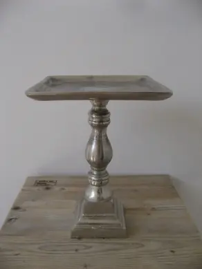 Schale Alu quad Höhe 30 cm
