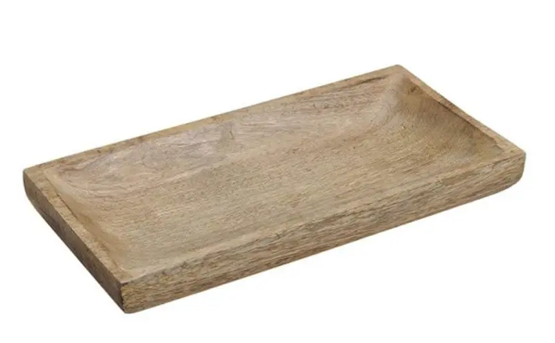 Schale Mangoholz rechteckig 51x20cm