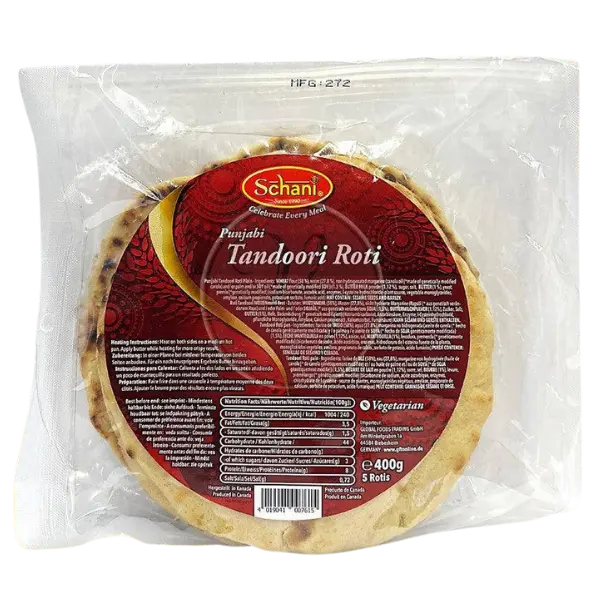 Schani Punjabi Tandoori Roti – 400 g