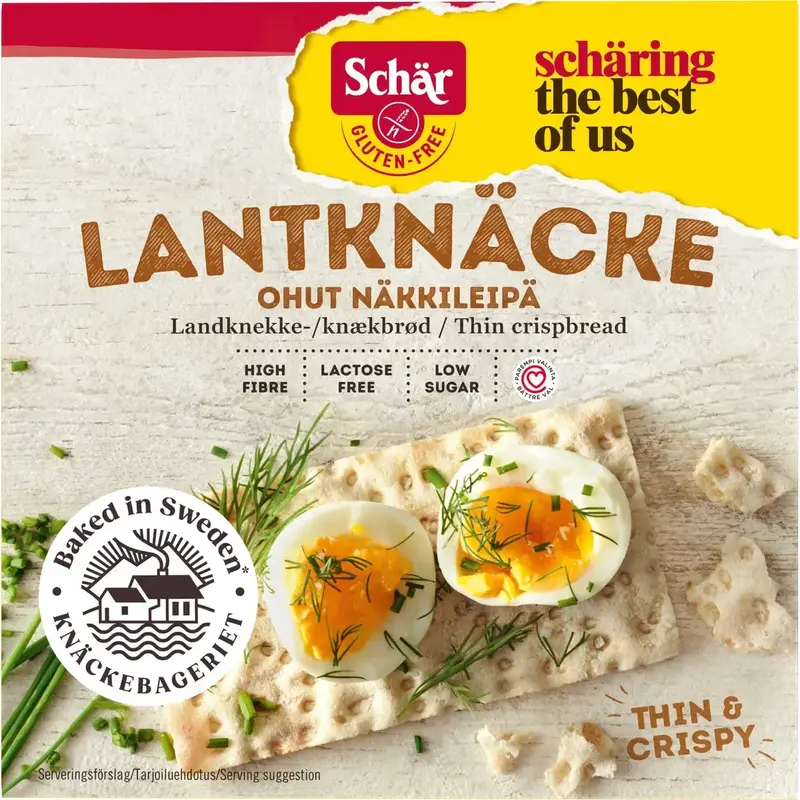Schär Lantknäcke Glutenfri - Country Crisps Gluten Free 230g
