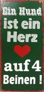 Schild Hund
