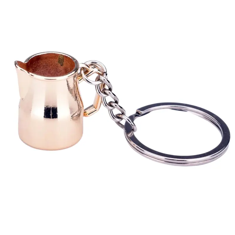 Schlüsselanhänger Barista Milchkännchen