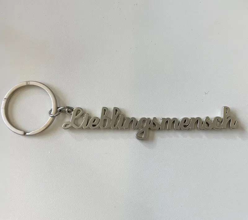 Schlüsselanhänger silber