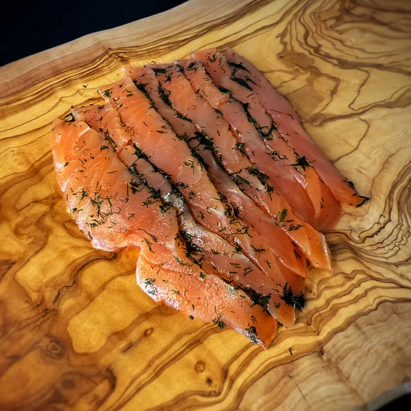 Schottischer Graved Lachs, hausgebeizt, 150 g