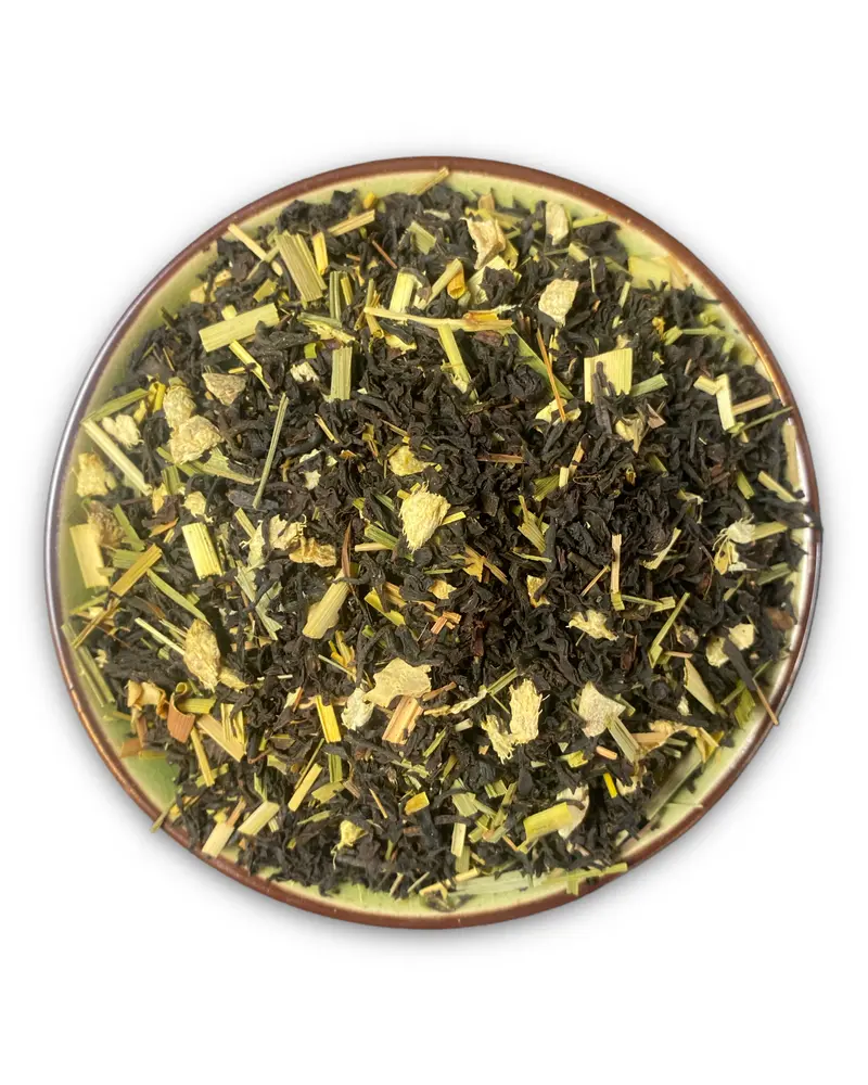Schwarzer Ingwer-Lemon Bio – Schwarztee mit Ingwer, Zitrone & Lemongras | Teemotion