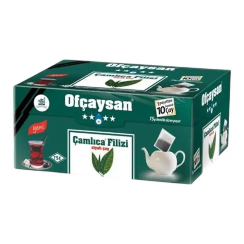 Schwarzer Tee • Kannenbeutel (30 x 15 g) • OFÇAY • ÇAMLICA FİLİZİ