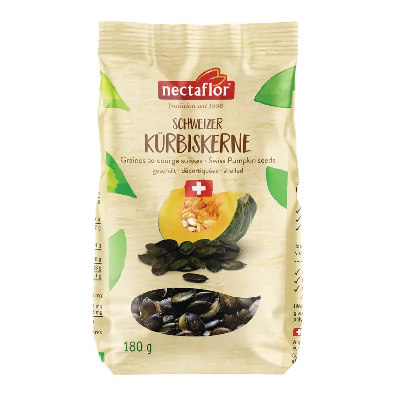 Schweizer Kürbiskerne geschält