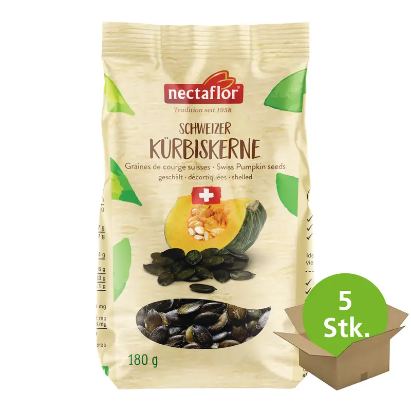 Schweizer Kürbiskerne geschält