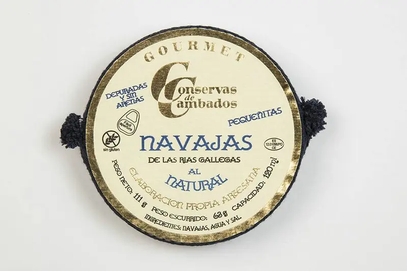Schwertmuscheln Natur 12/16 Stk., 111 gr. Gourmet