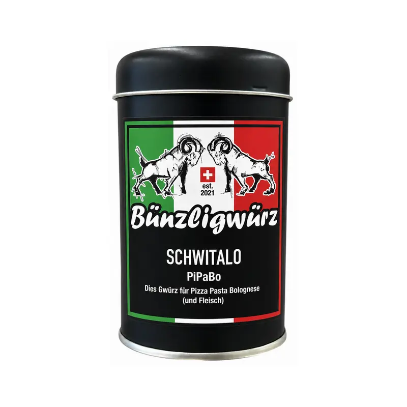 SchwItalo PiPaBo für Pizza, Pasta und Bolognese