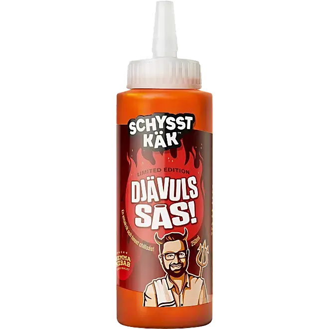 Schysst kök Djävulssås -Devil's sauce - 250ml