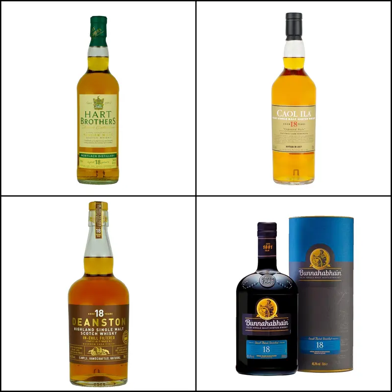 Scotch Whisky 18 Years Set