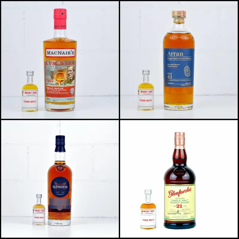 Scotch Whisky 21 Years Set