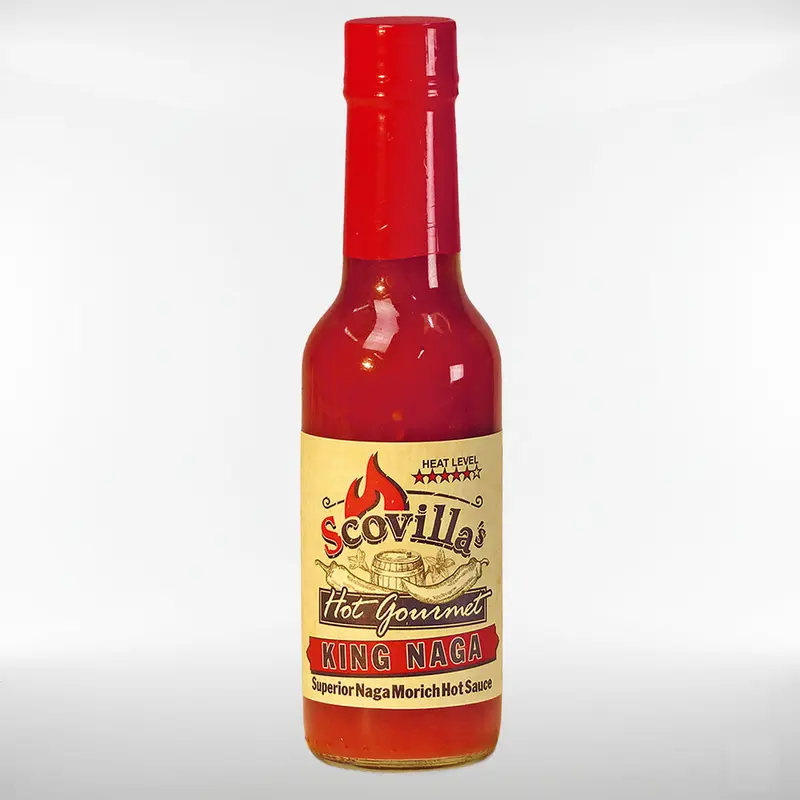 Scovilla Hot Gourmet KING NAGA Superior Naga Morich Hot Sauce