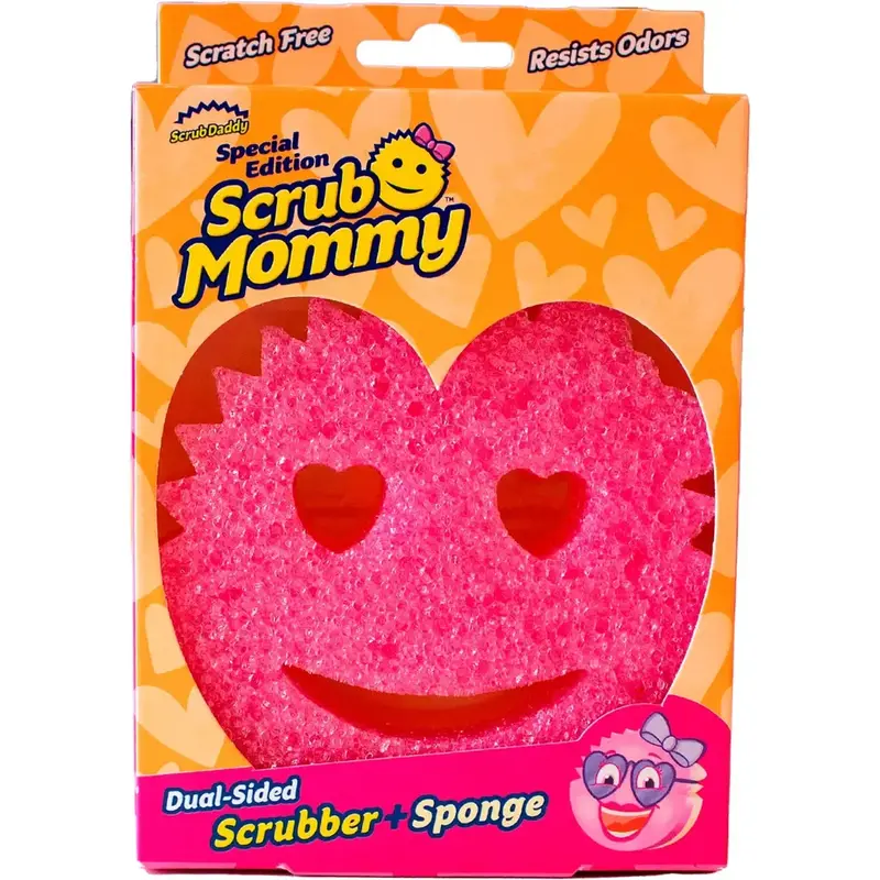 Scrub Mommy Hjärta Städsvamp - Scrub Mommy Cleaning Sponge Heart