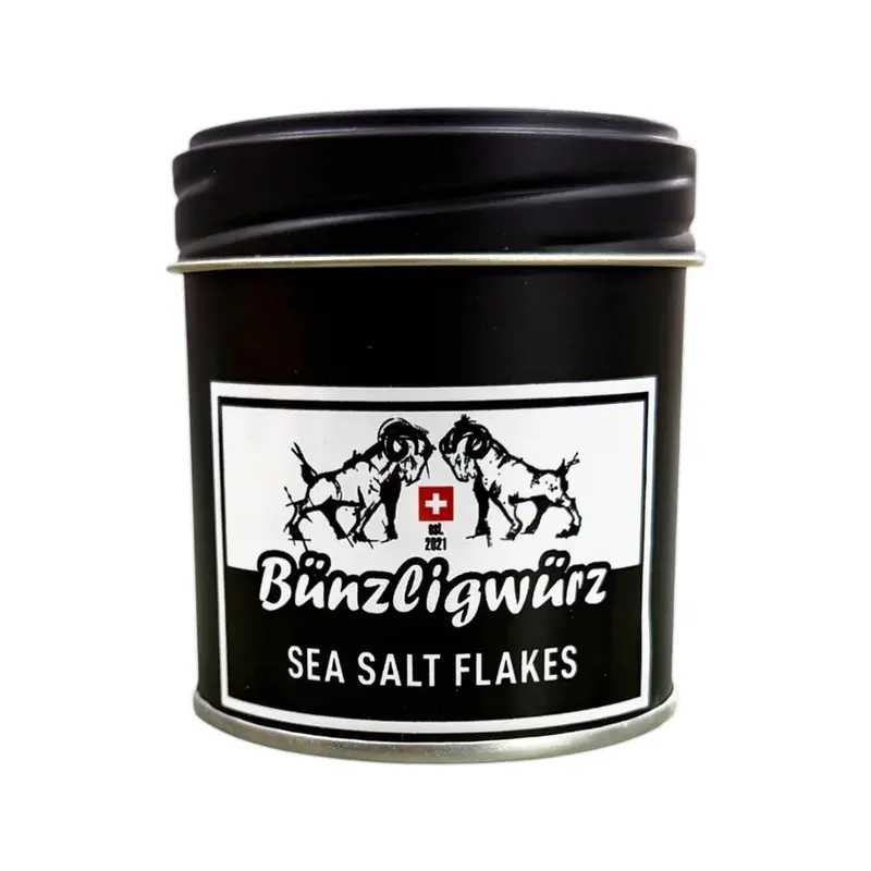 Sea Salt Flakes für Steak, Fisch und Gemüse