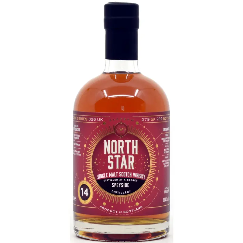 Secret Speyside 14y.o exkl. SWE Edinburg- North Star
