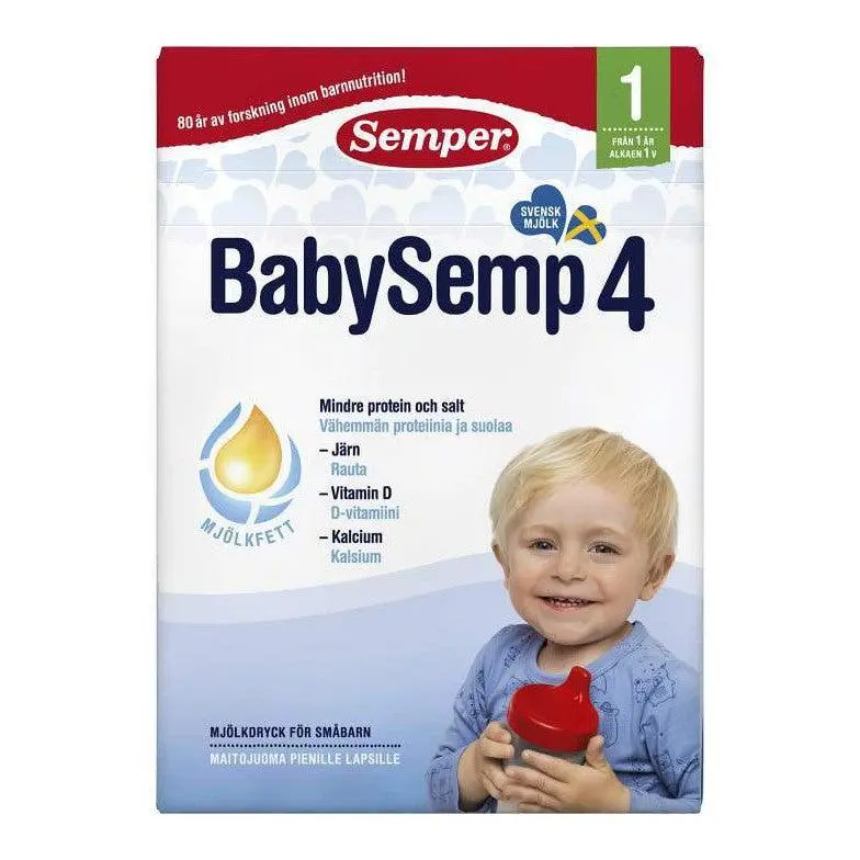 Semper Mjölkdryck BabySemp4 Från 1 år -Milk Drink from 1yrs 800gr