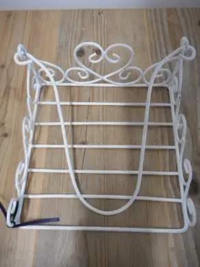Serviettenhalter antic weiss