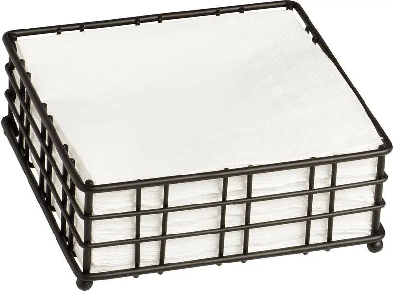Serviettenhalter schwarz