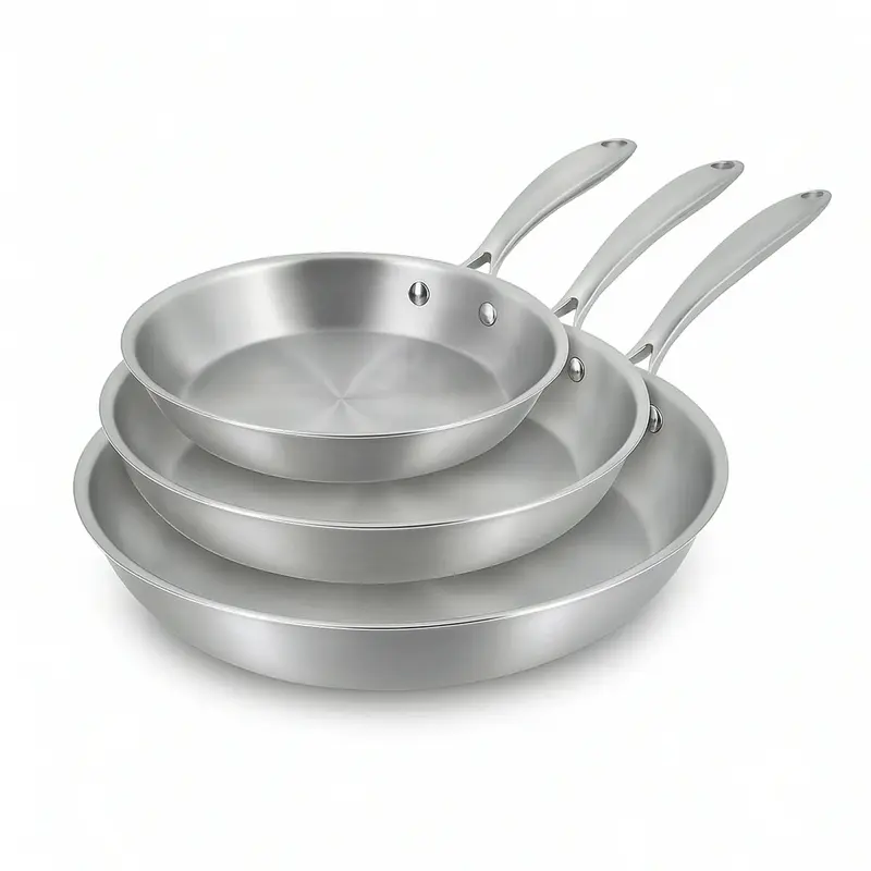 Set de 3 poêles 20/24/28 cm