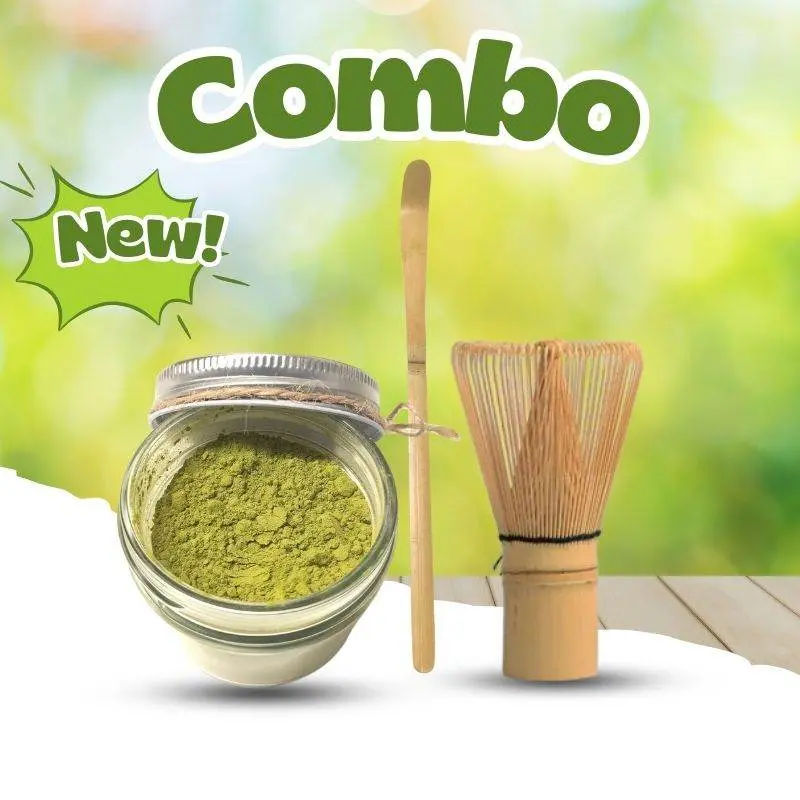 Set de thé Matcha BIO - 36g de Matcha