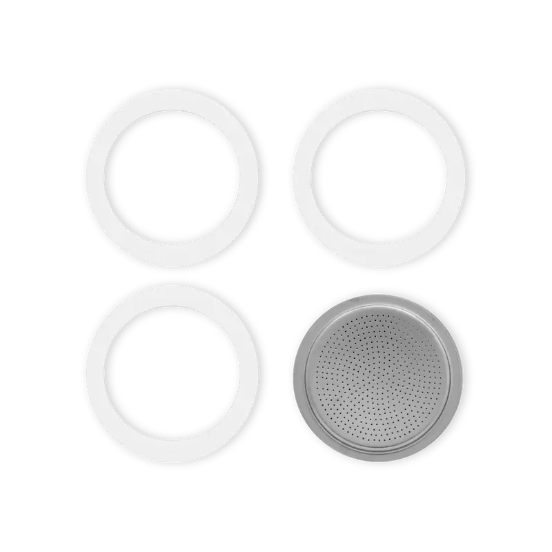 Set mit 3 Dichtungen und 1 Filtersieb