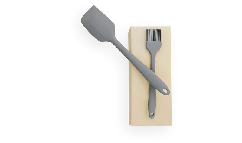 Set Mixtopf Spatel + Pinsel