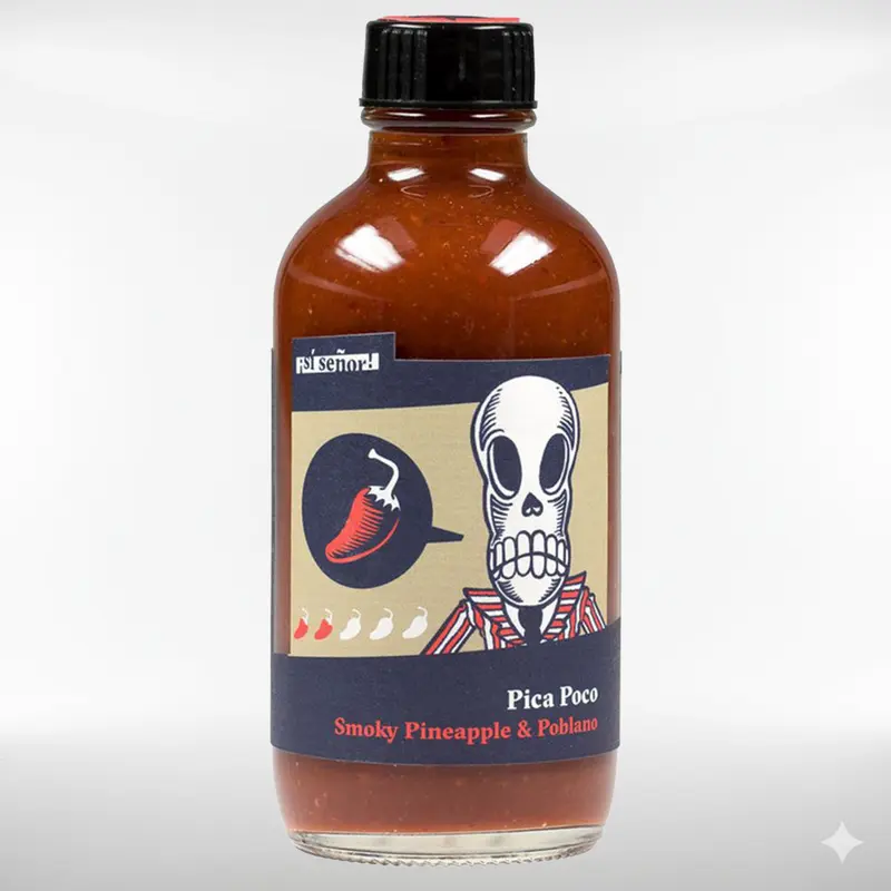 Sí Señor Pica Poco | Smoky Pineapple & Poblano | Schweizer Chili Sauce