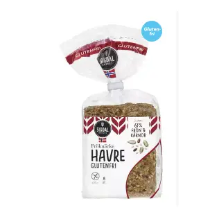 Sigdal Fröknäcke Havre Glutenfri - Nutcracker Gluten Free - 190g