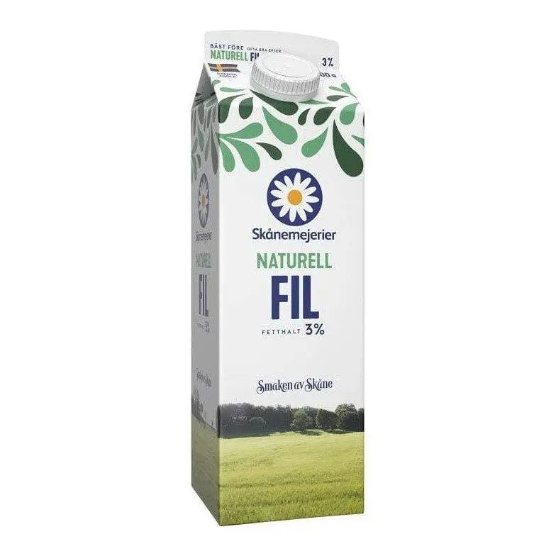 Skånemejerier Filmjölk 3% - Sour Milk 1l