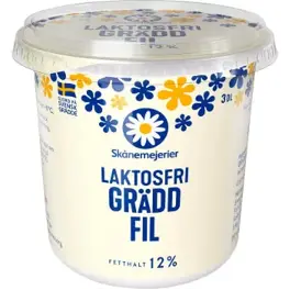 Skånemejerierna Laktosfri Gräddfil 12% - Lactosefree Sourcream 200g