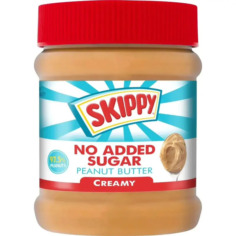 Skippy Jordnötssmör - Peanut Butter No Sugar Added - 340g