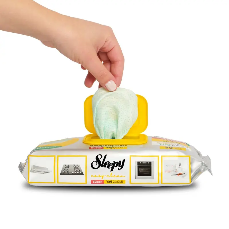 Sleepy Easy Clean Super Fettlösende Tücher 30 Blätter