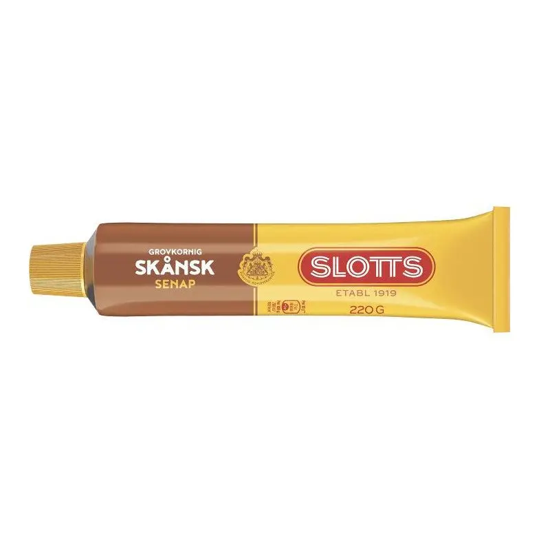Slotts Grovkornig Senap - Mustard Coarse-Grained 220gr