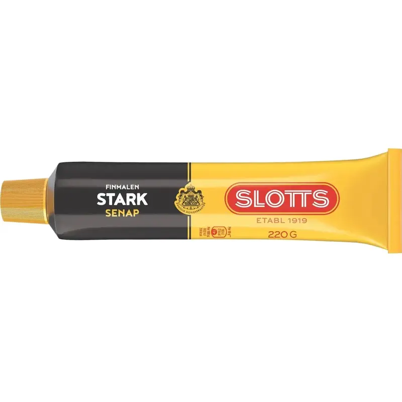 Slotts Senap Stark - Mustard Strong - 220gr