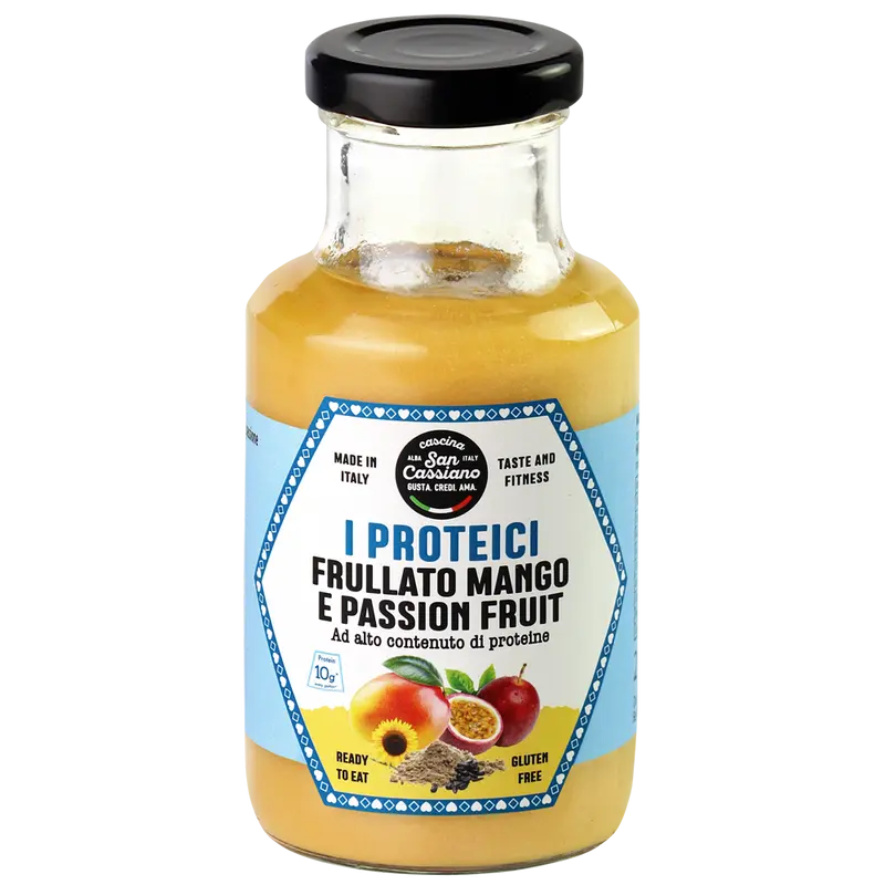 Smoothie protéiné à la mangue et fruit de la passion