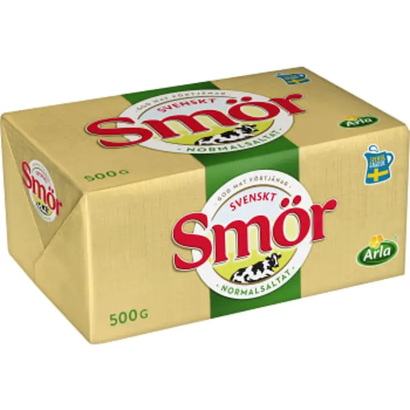 Smör Normalsaltat 82% - Butter 500g