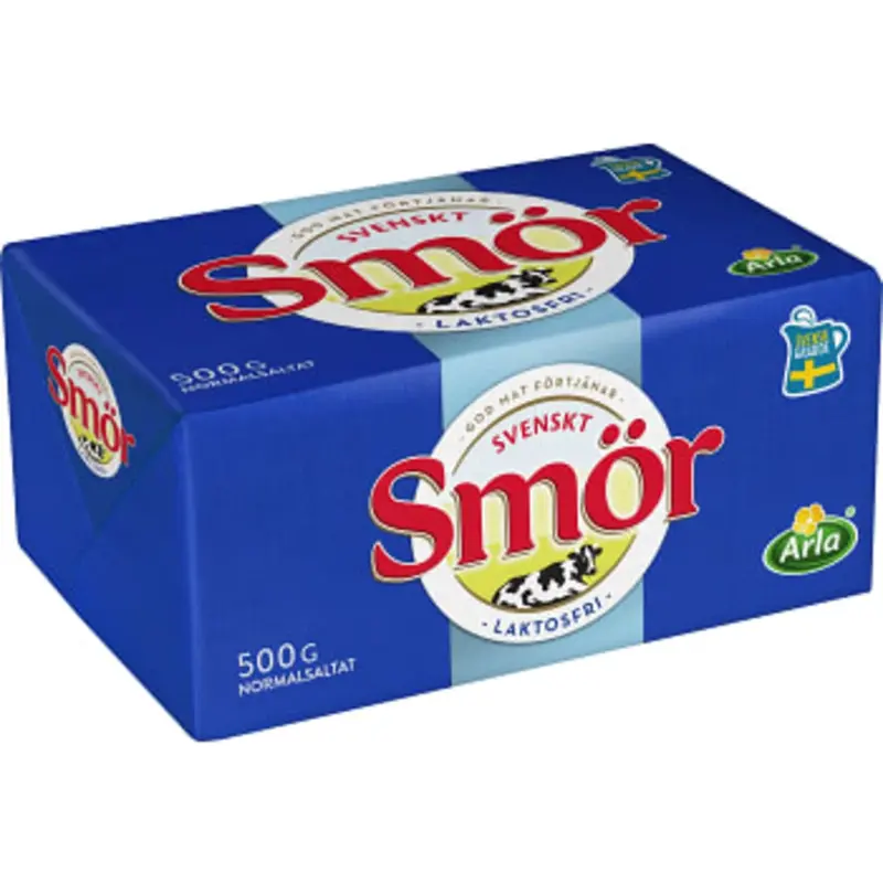 Smör Normalsaltat Laktosfri - Butter Lactose-free 500g