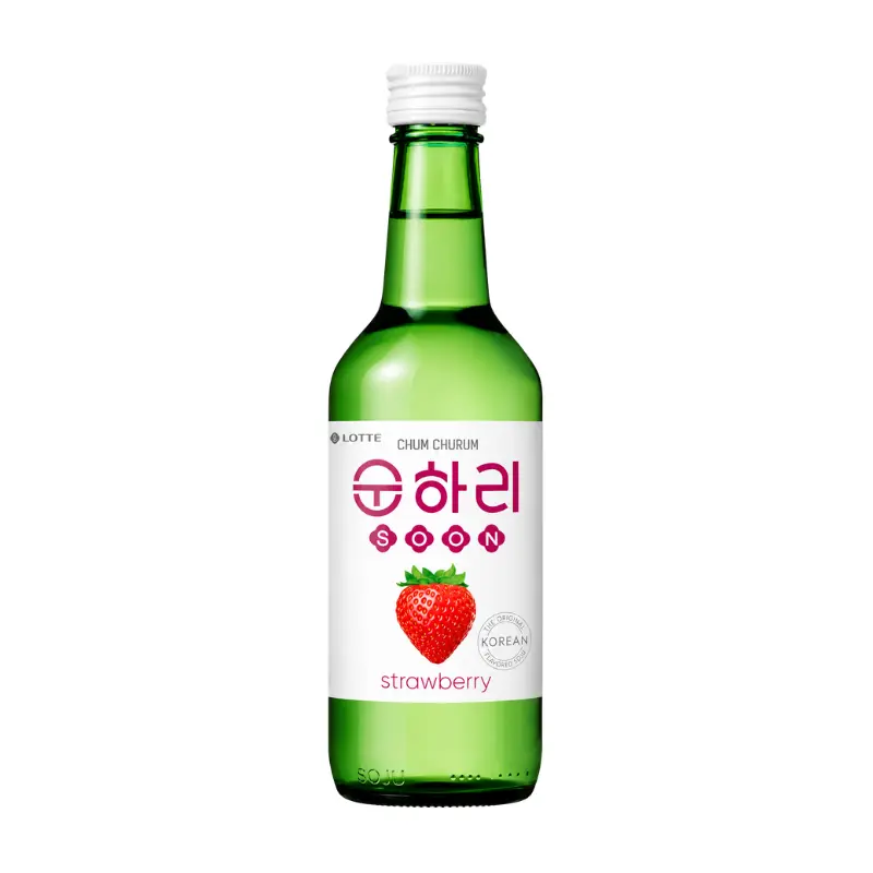 Soju coréen saveur fraise 12% - CHUM CHURUM - 350ml